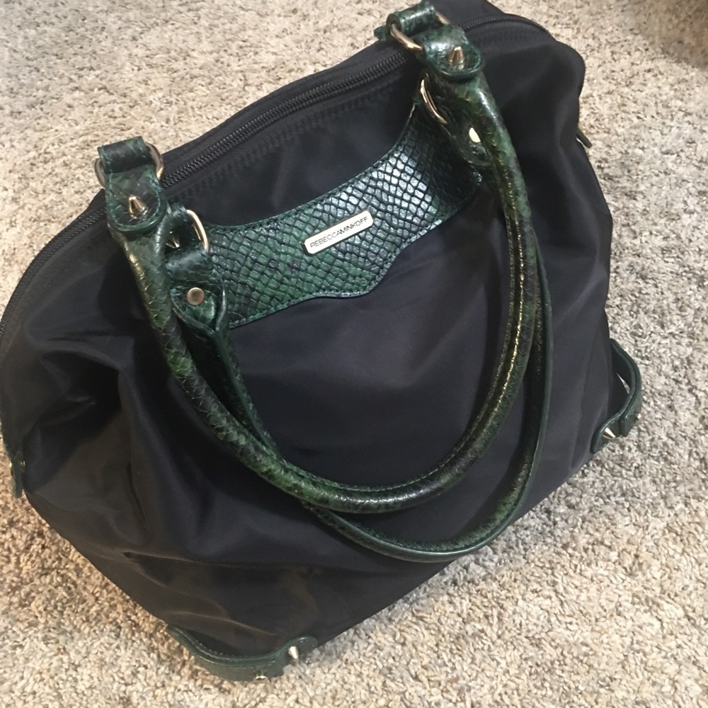 Rebecca Minkoff Purse - Black/Green